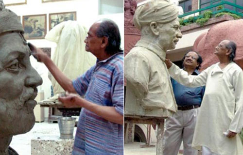 प्रसिद्ध मूर्तिकार राम वी0 सुथार को पद्मभूषण पुरस्कार